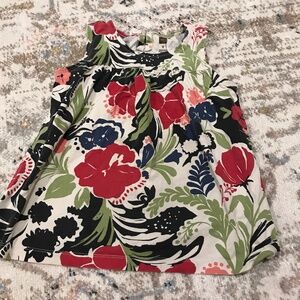 Floral tank top